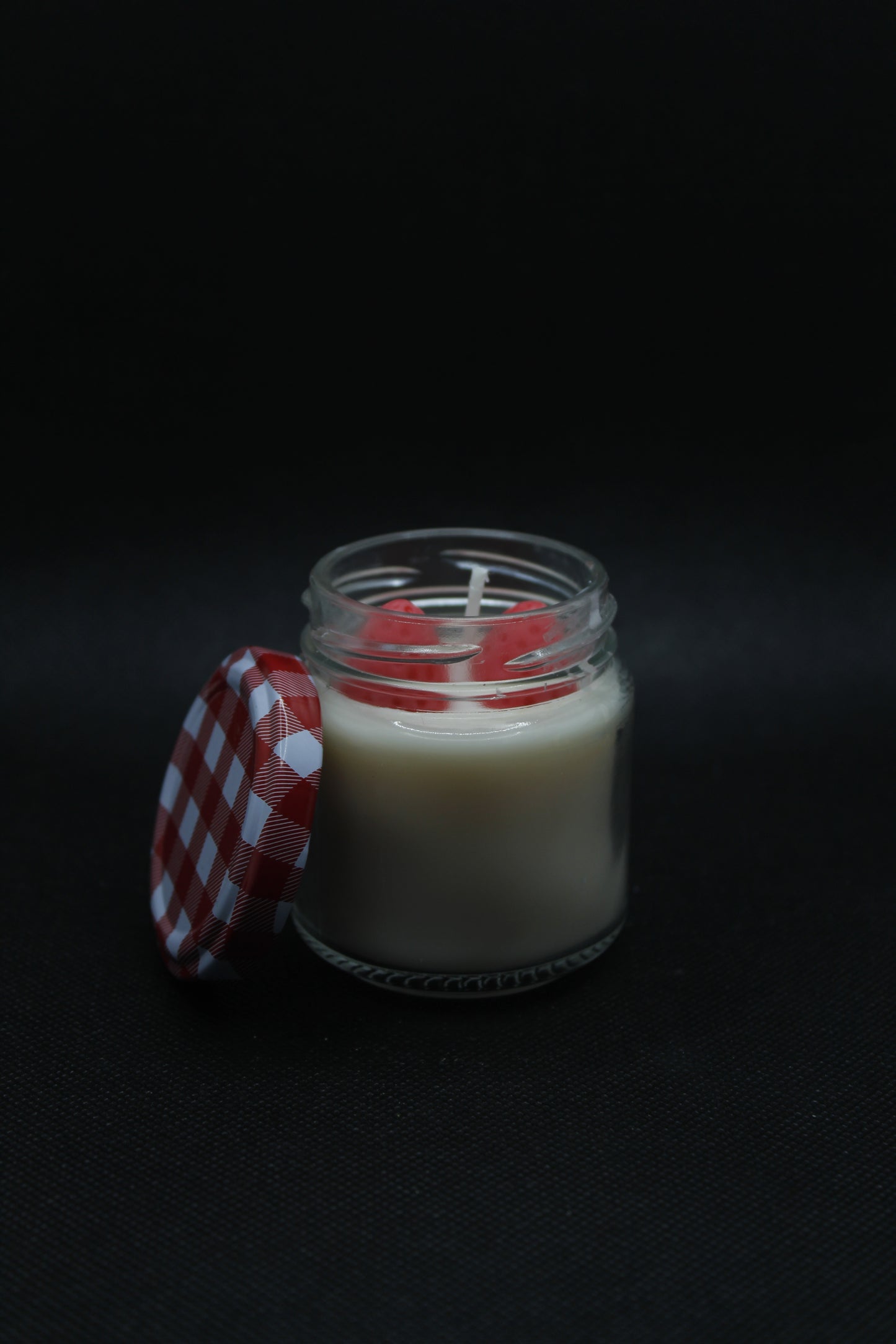 Bougie à la fraise