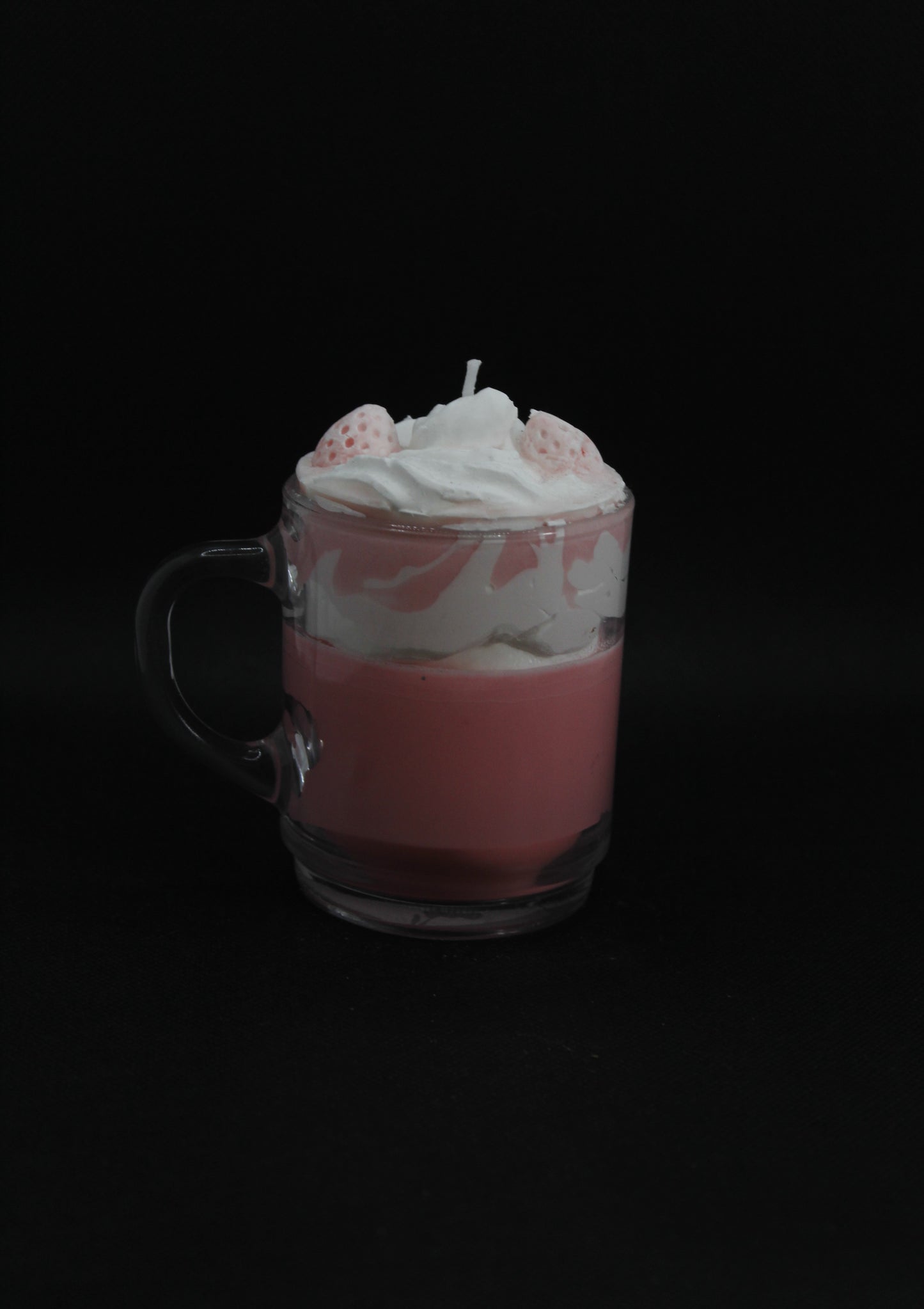 Bougie fraise chantilly