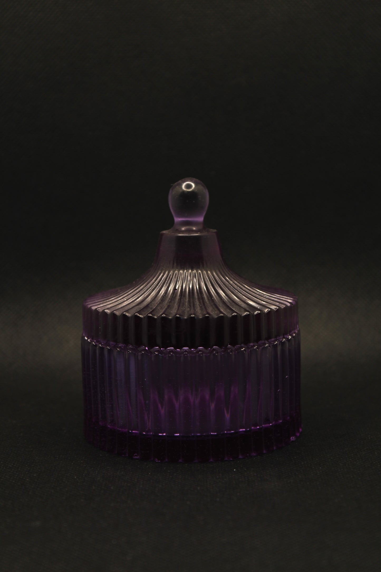 Boite à bijoux violette
