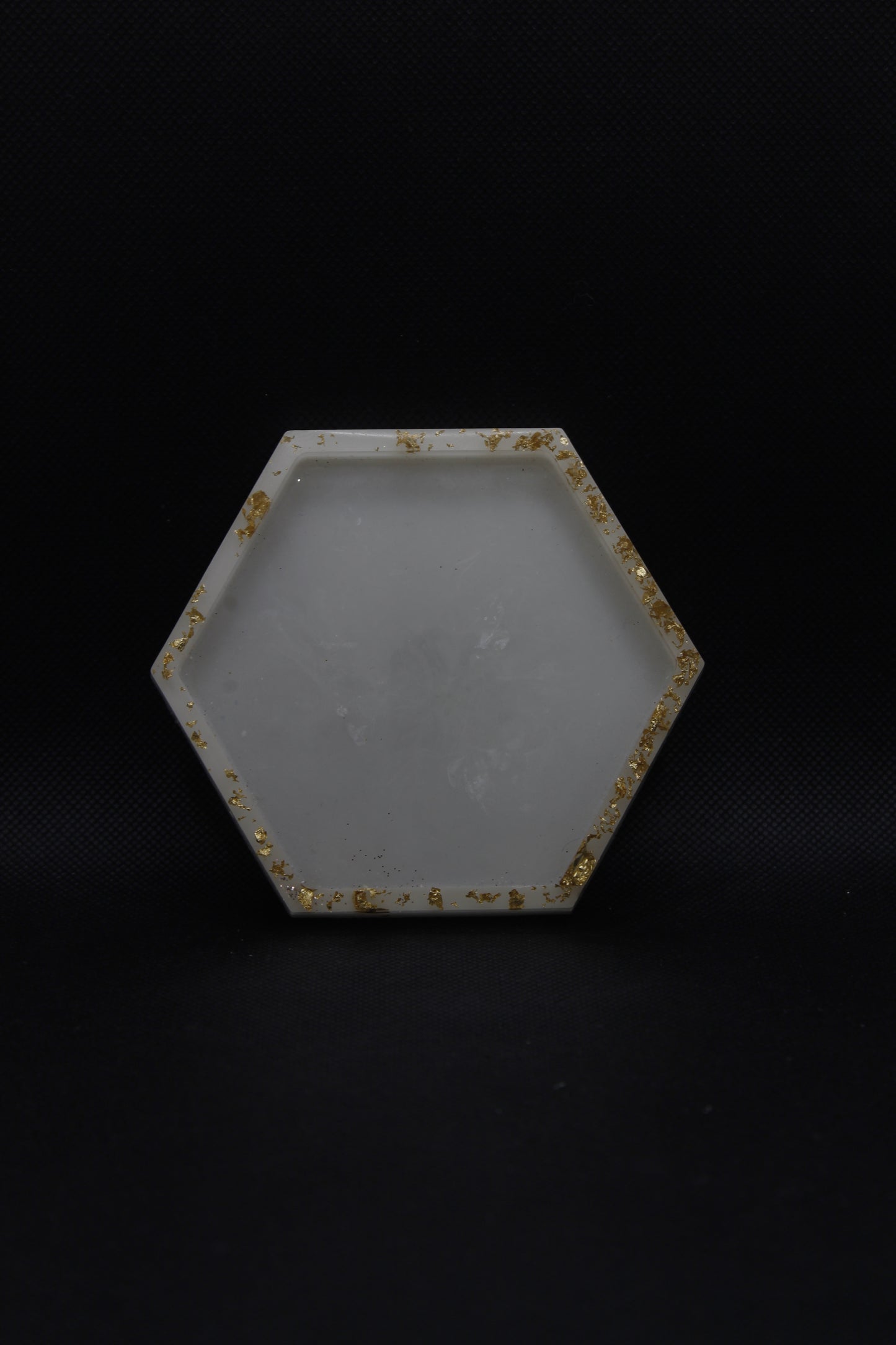 Vide poches blanc à paillettes