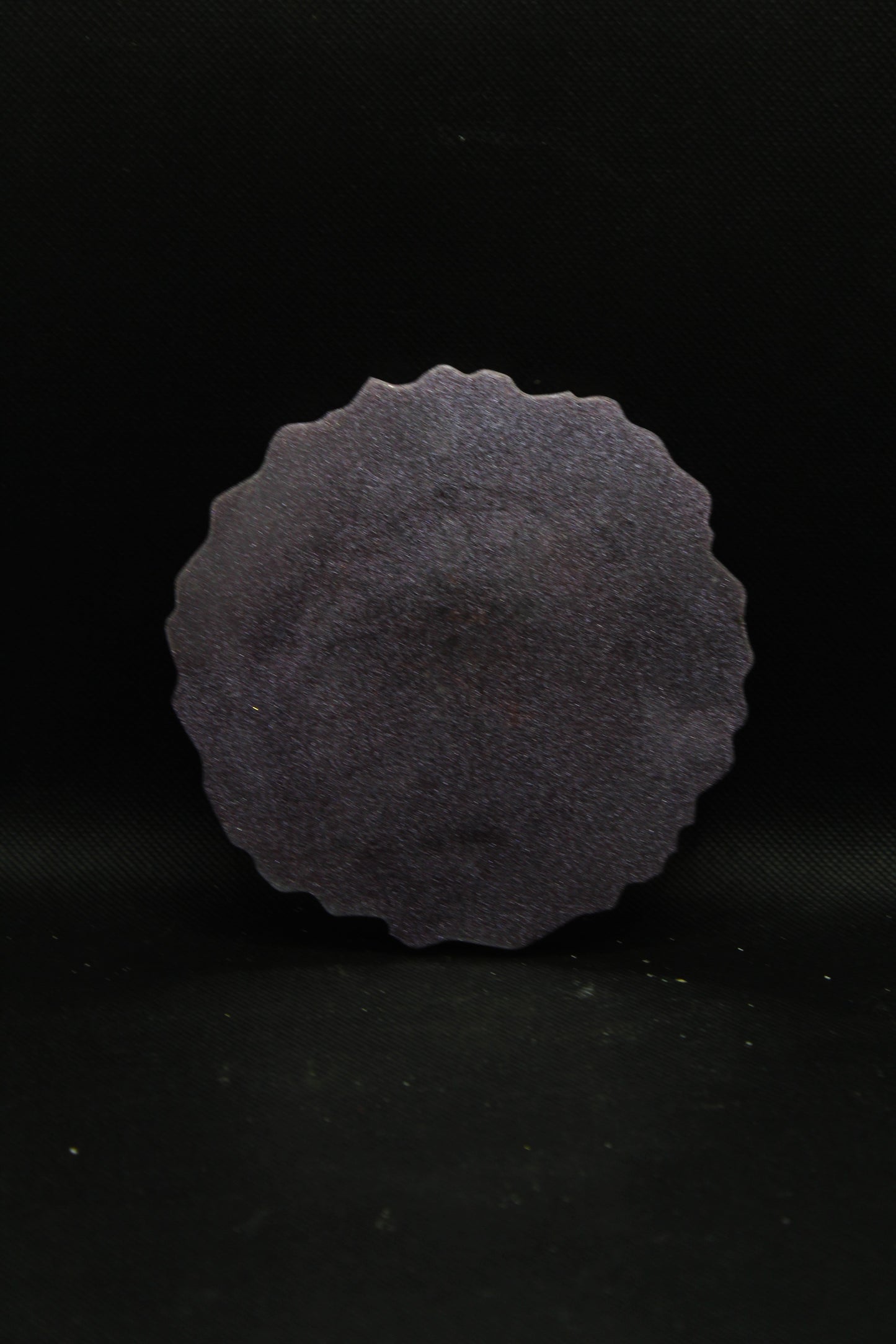 Dessous de verres à paillettes violettes