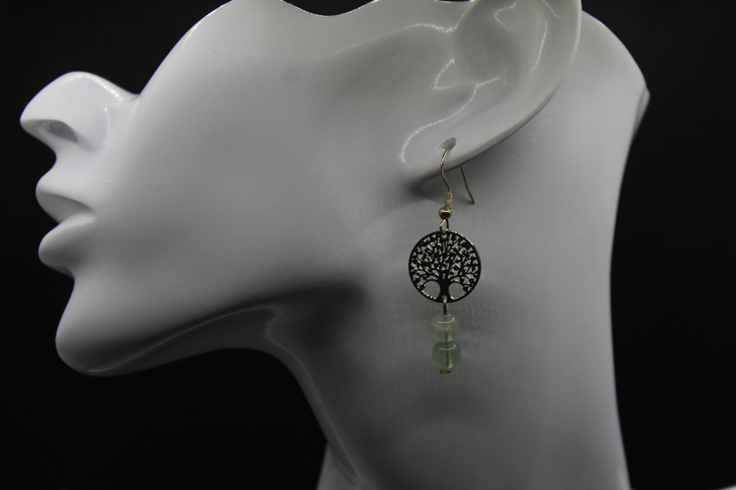 Boucle d'oreilles aventurine