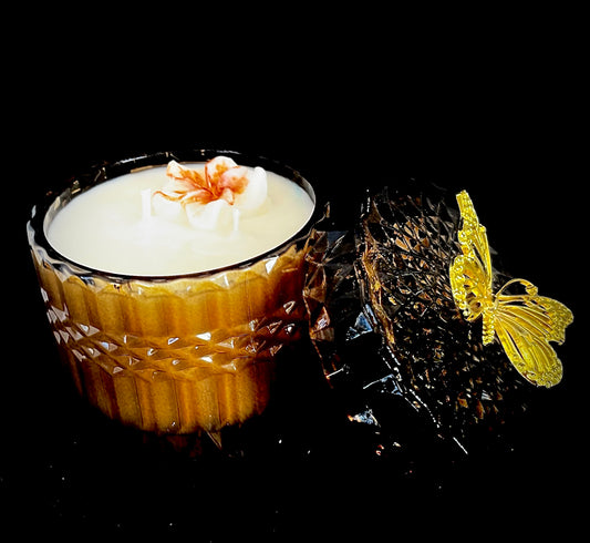 Bougie boîte vanille