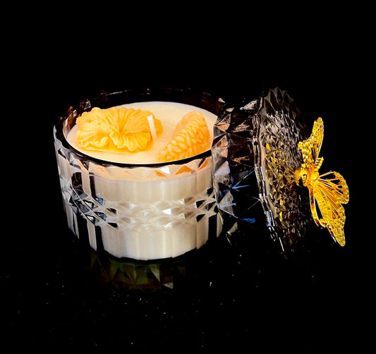 Bougie boîte fleur d’oranger