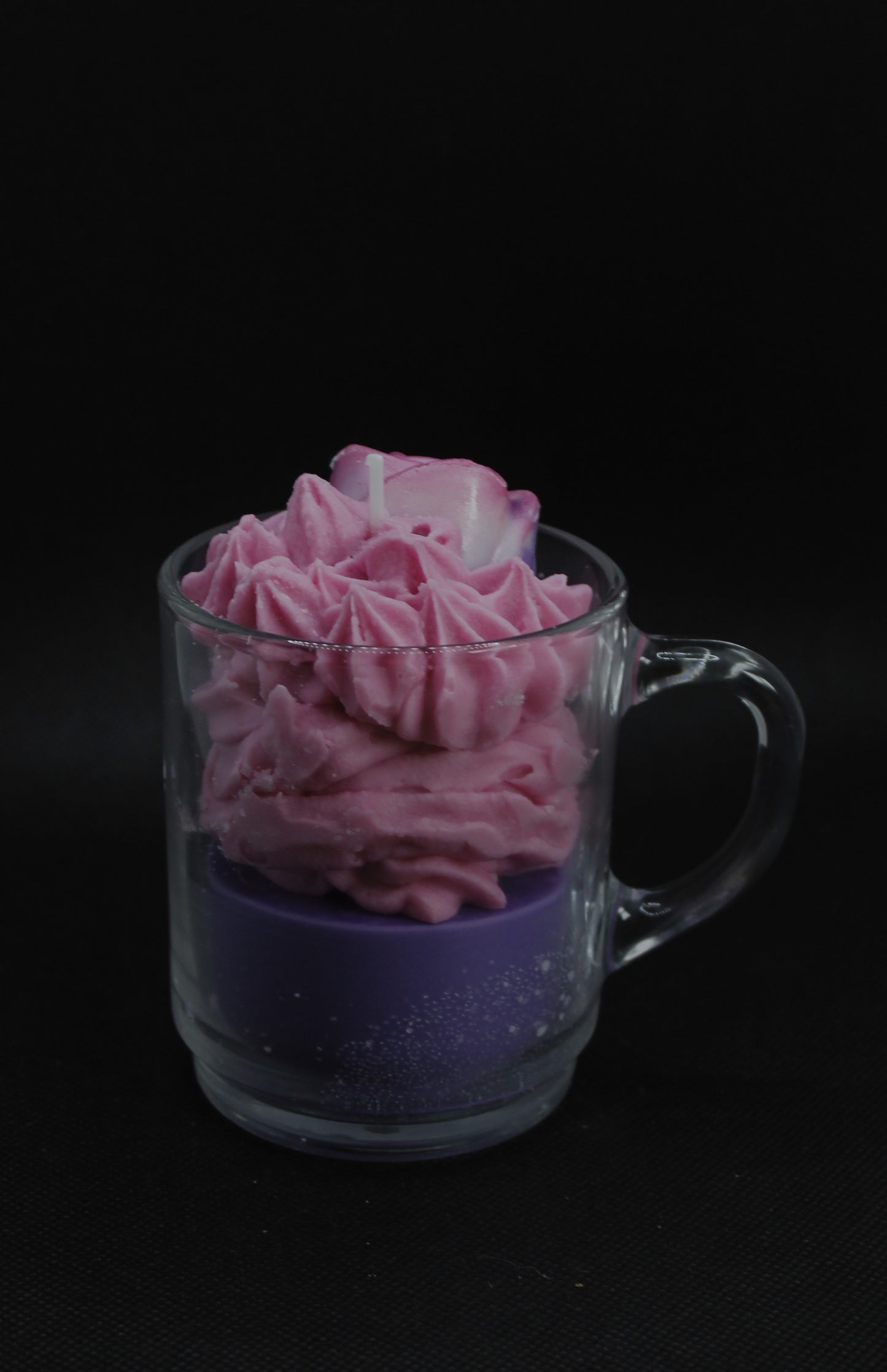 Bougie rose lavande