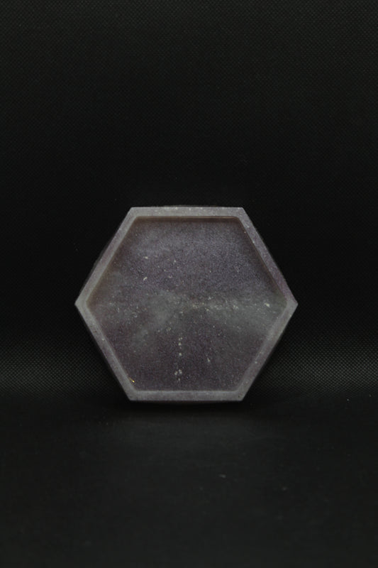 Vide poches violet métallique